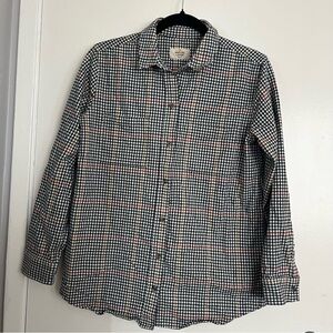 Marine Layer Balboa Button Down Plaid Flannel Medium Long Sleeve Shirt Gorpcore
